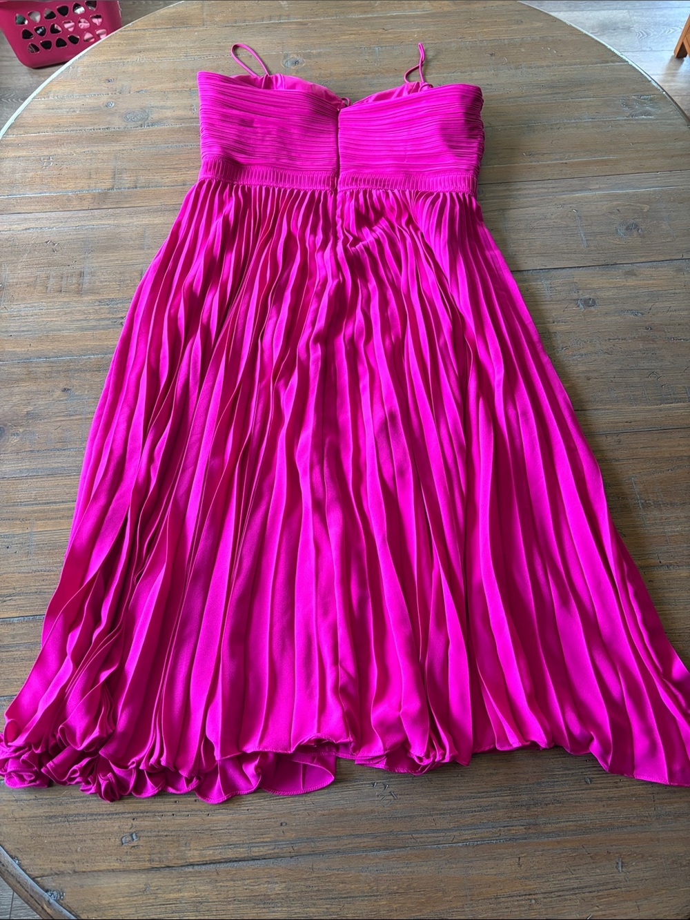 Alex Marie size 14 hot pink dress - Picture 10 of 16